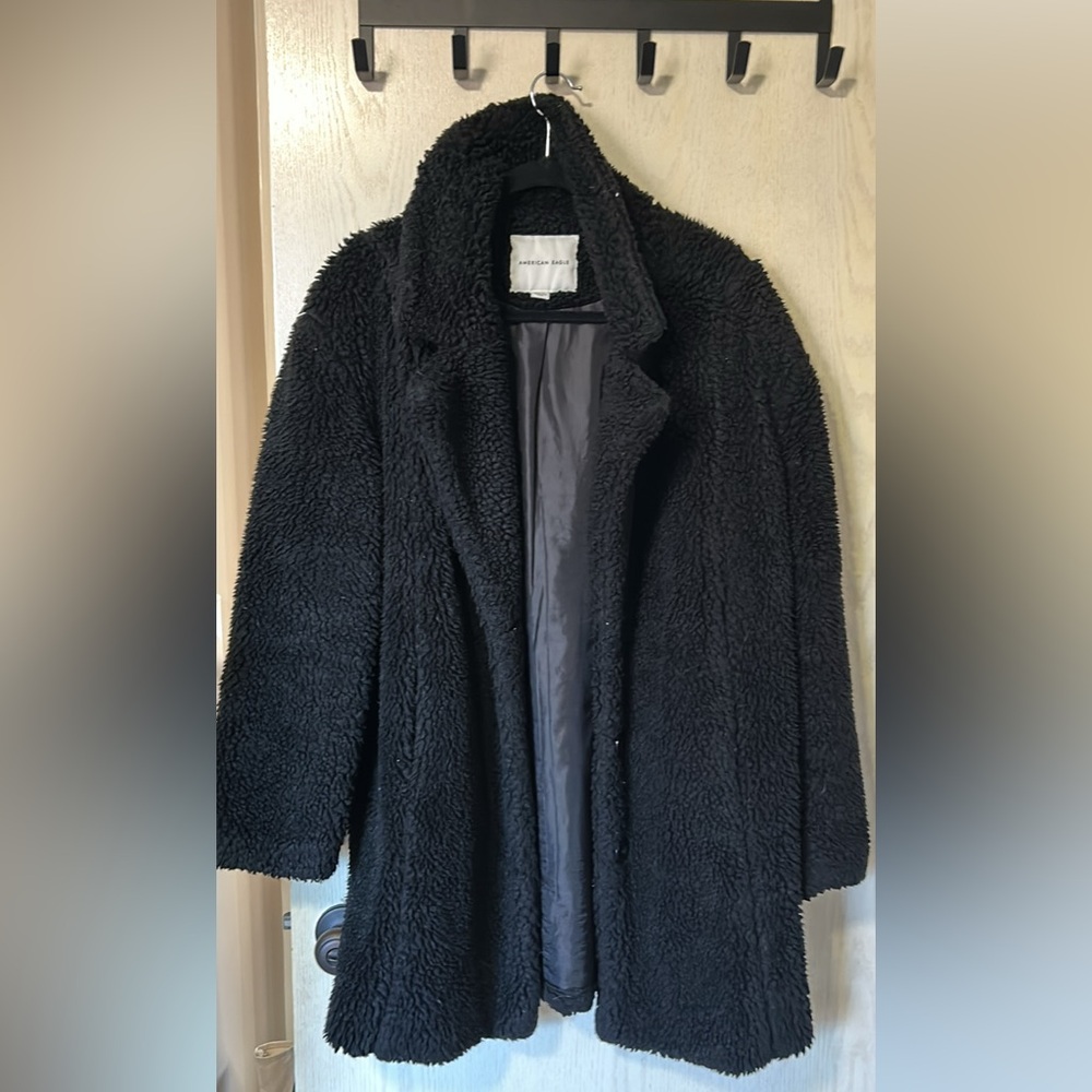 American Eagle Black Winter Jacket - image 1
